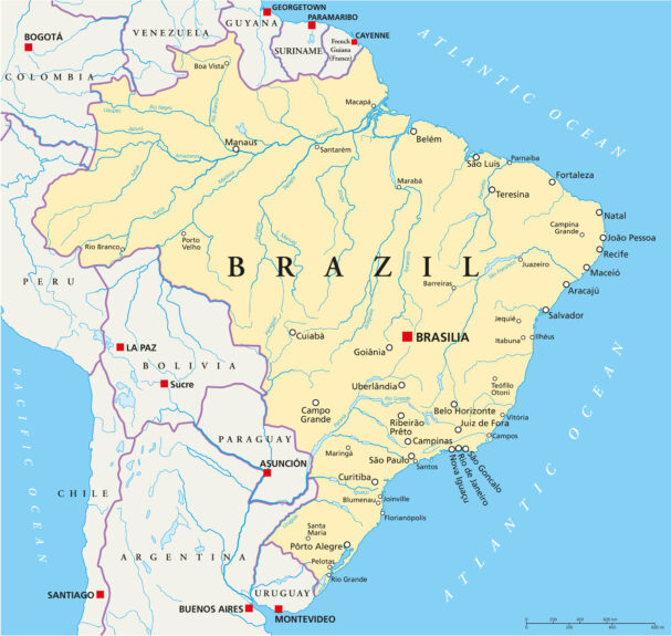 Brazil Map