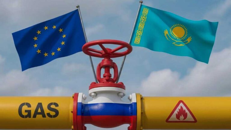 Казахстан готов рассмотреть возможный маршрут экспорта газа через Россию в Европу и Италию