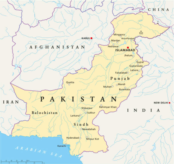 Pakistan Map