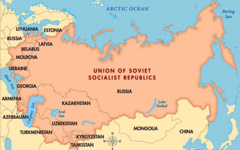 USSR Map