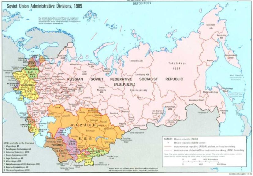 USSR Map