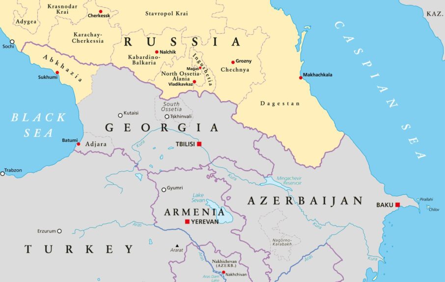 Caucasus Map