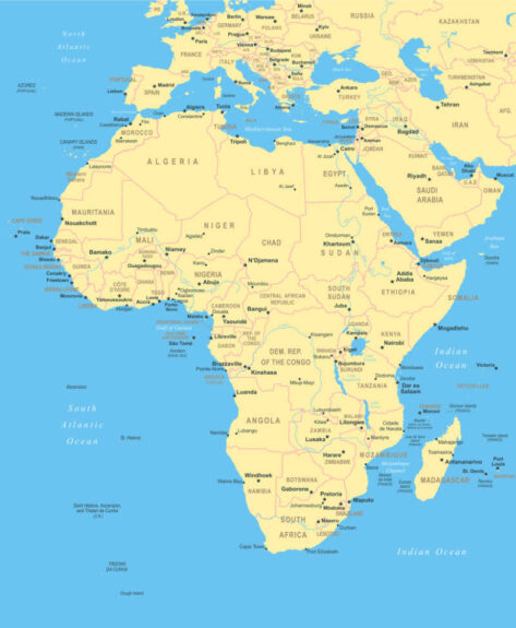 Africa map