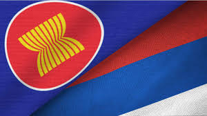 Russian ASEAN Flag
