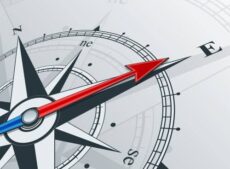 Russia East Compass