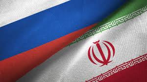 Russia Iran Flag