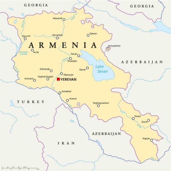 Armenia Map