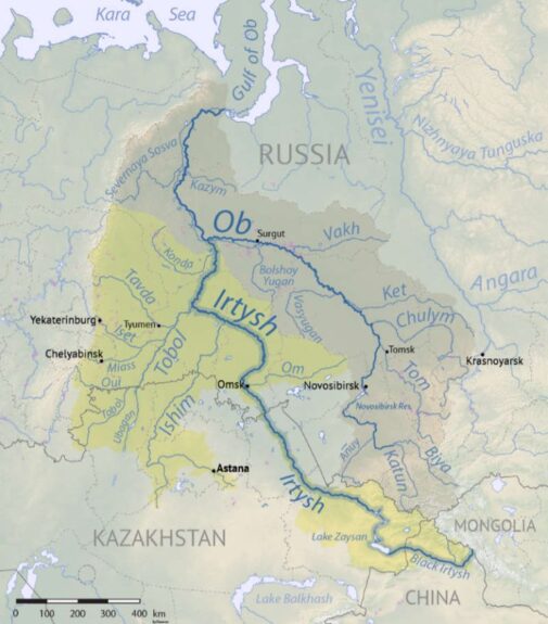 Irtysh Map