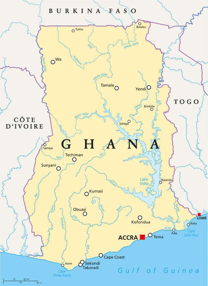 Ghana Map