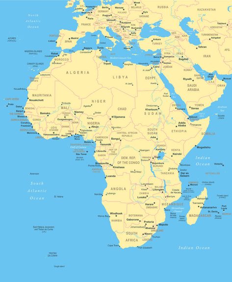 Africa Map 