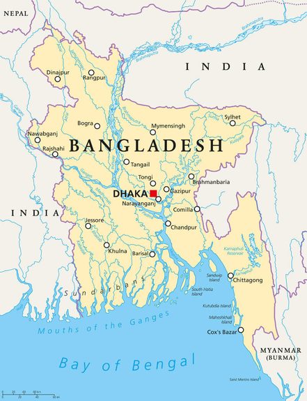 Bangladesh Map