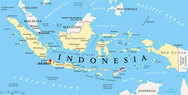 Map Indonesia