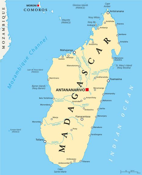 Madagascar Map