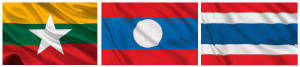 Myanmar, Laos, Thailand