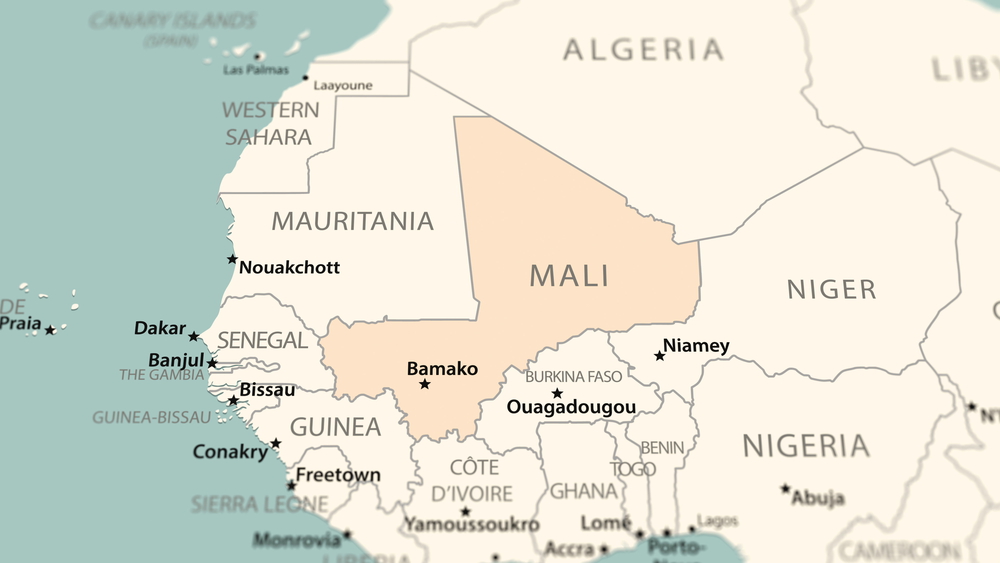 Map of Mali