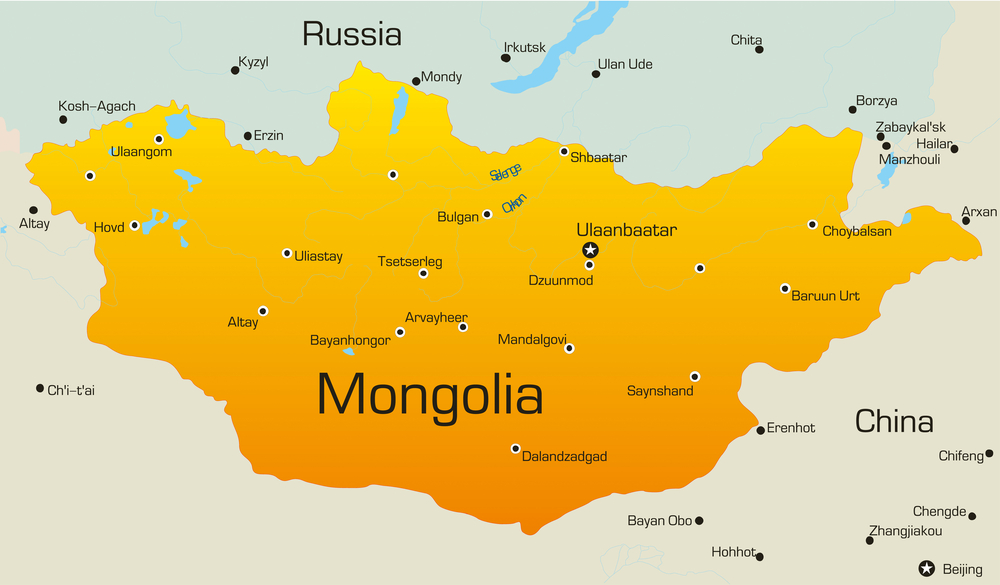 Mongolia Map