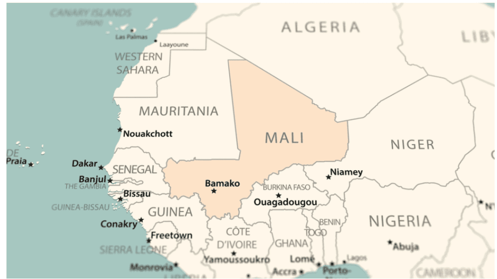 Mali Map