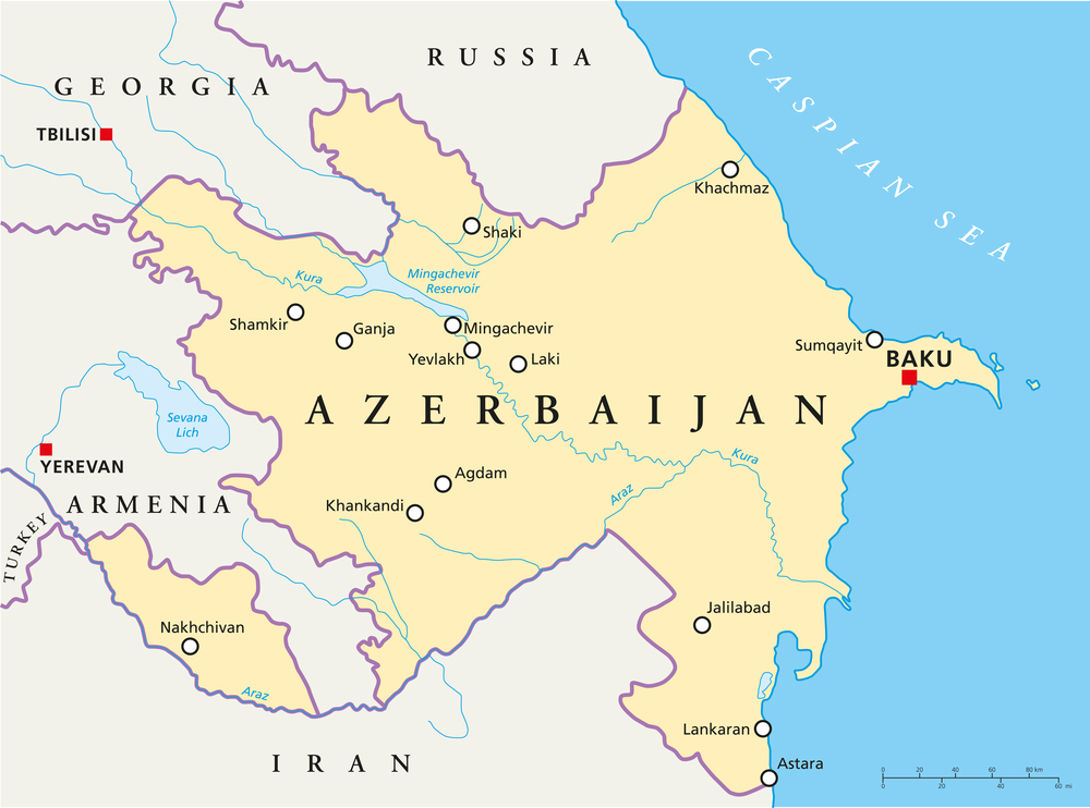 Azerbaijan Map