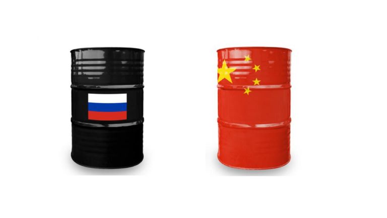 Russia and China Oil