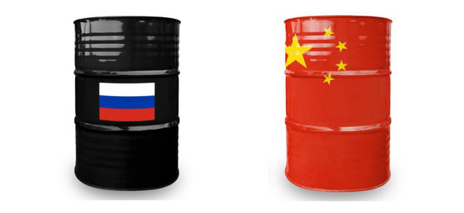 Russia and China Oil