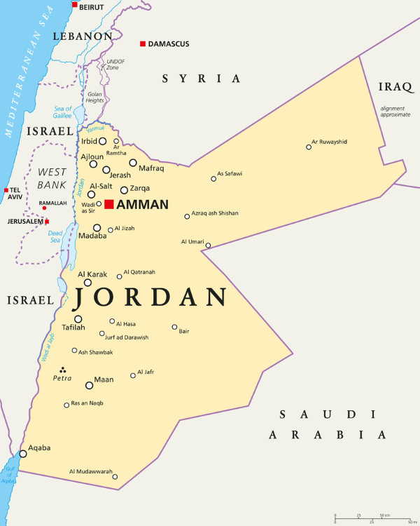 Jordan Map