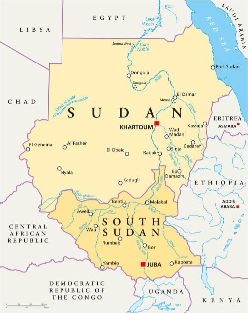 Sudan Map