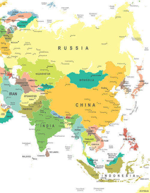 Asia Map