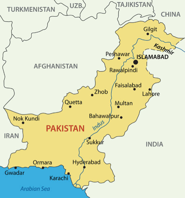 Pakistan Map