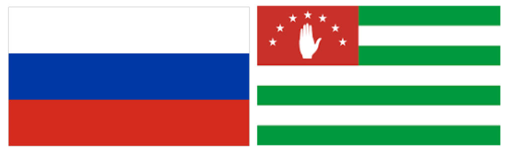 Russia Abkhazia Flag