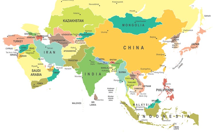 Asia Map