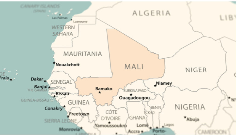 Mali Map