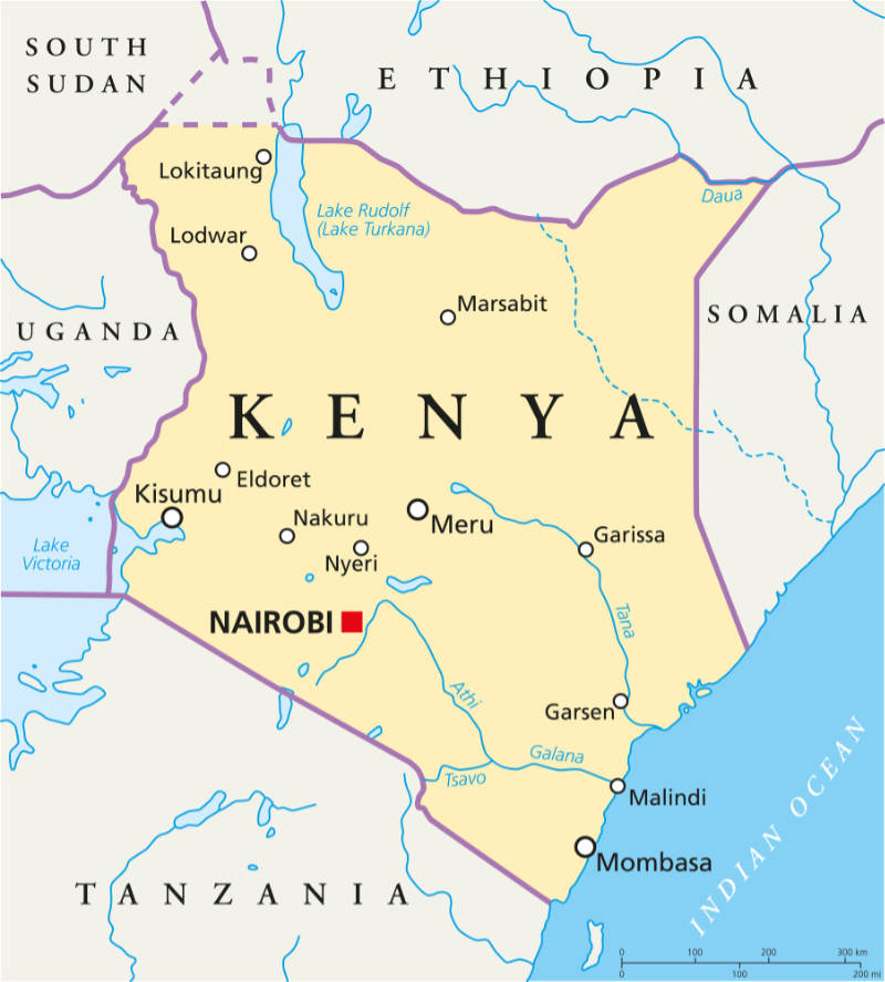 Kenya Map