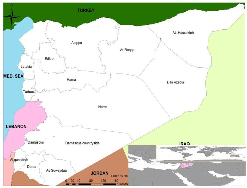 Syria Map