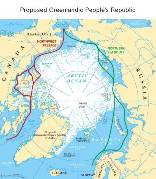 Greenland Map