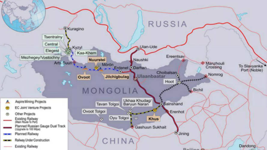 Mongolia Map