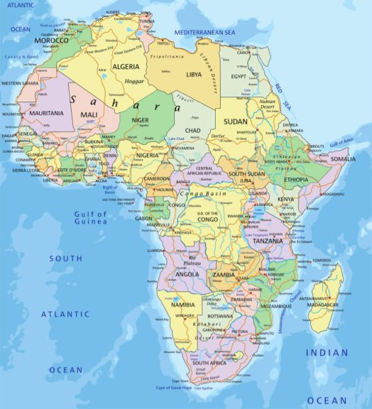 Africa Map