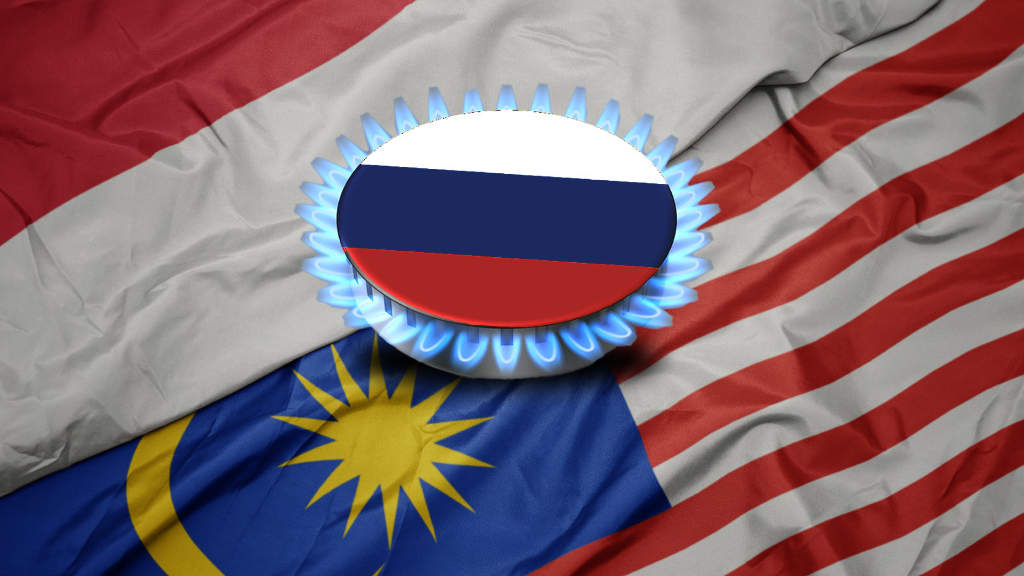 Russia Gas Indonesia-Malaysia