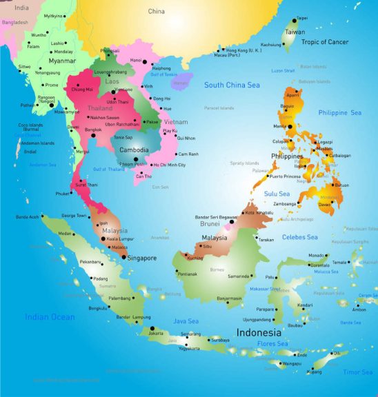 Southeast Asia Map