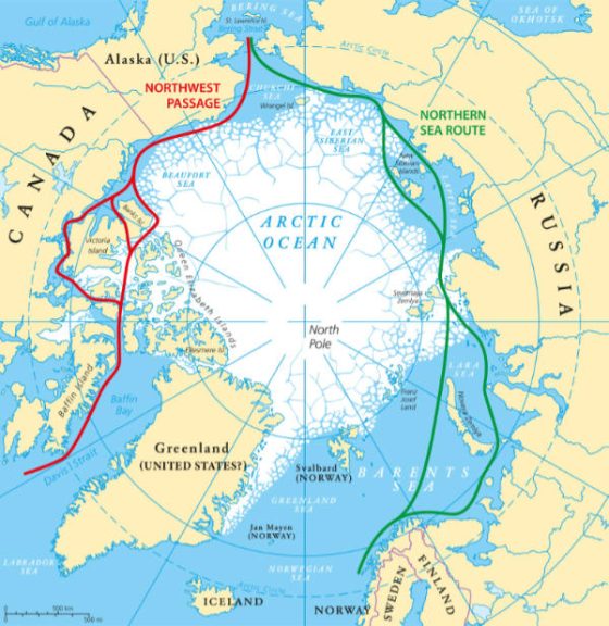 Arctic Map