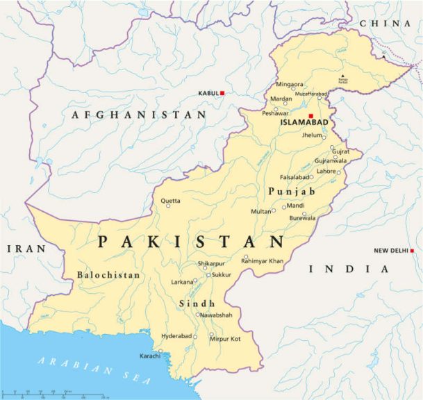 Pakistan Map