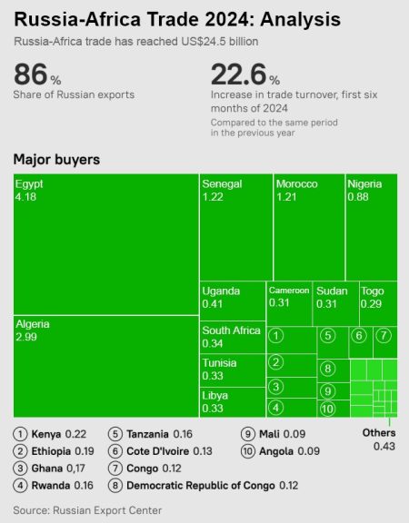 Russia Africa Trade Analysis