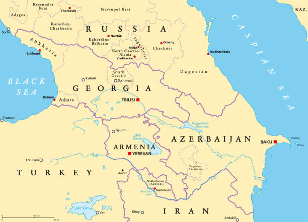 Dagestan Map