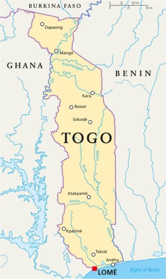 Togo Map