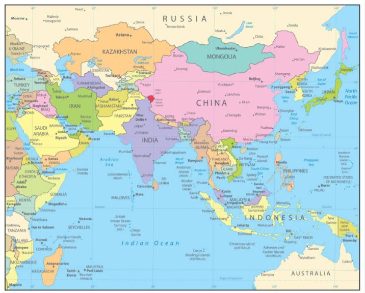 Asia Map