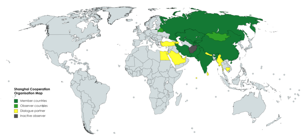 SCO Map