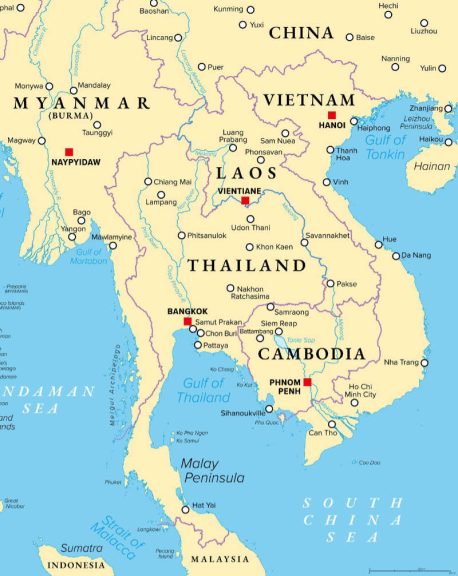 Vietnam map
