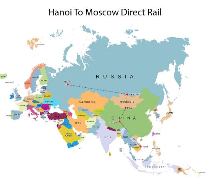 Eurasian Map