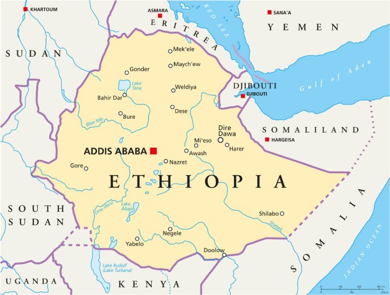 Ethiopia Map