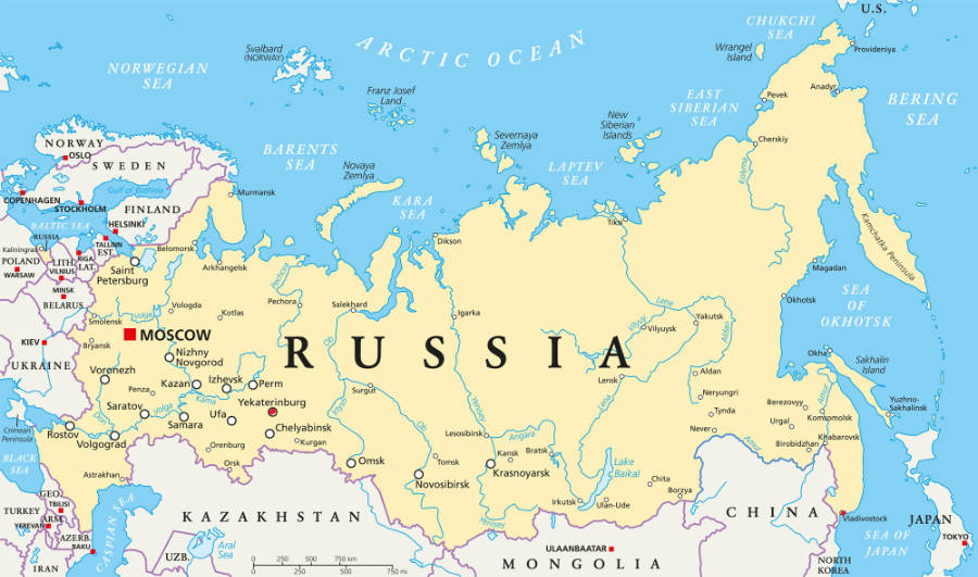 Russian Map