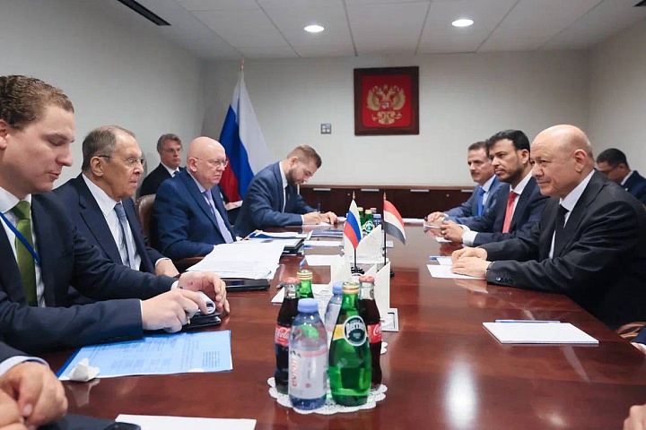 The Russian and Yemeni delegations